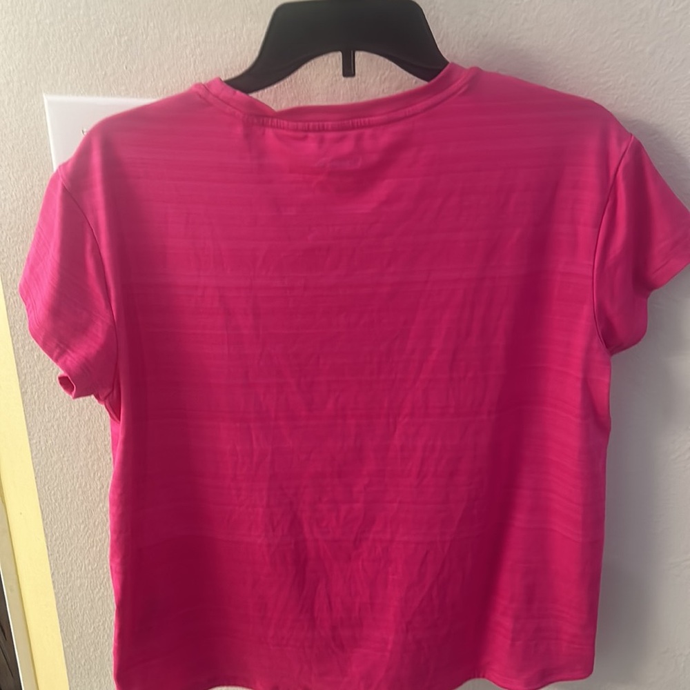 Pink Reebok top size large - Picture 4 of 4